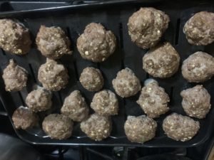 venison meat balls