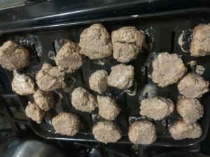 venison meatballs