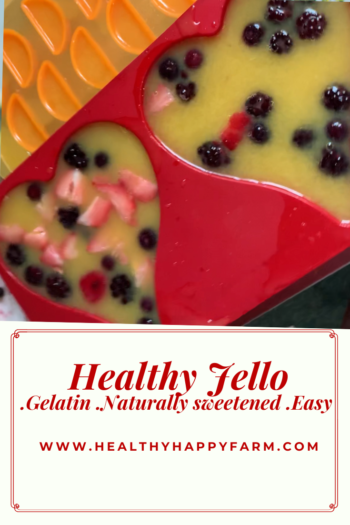 Healthy Homemade Jello Recipe