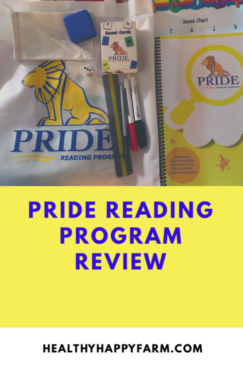 PRIDE Reading Program pin