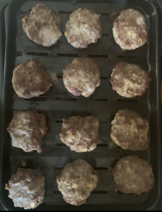 cooked venison sausage
