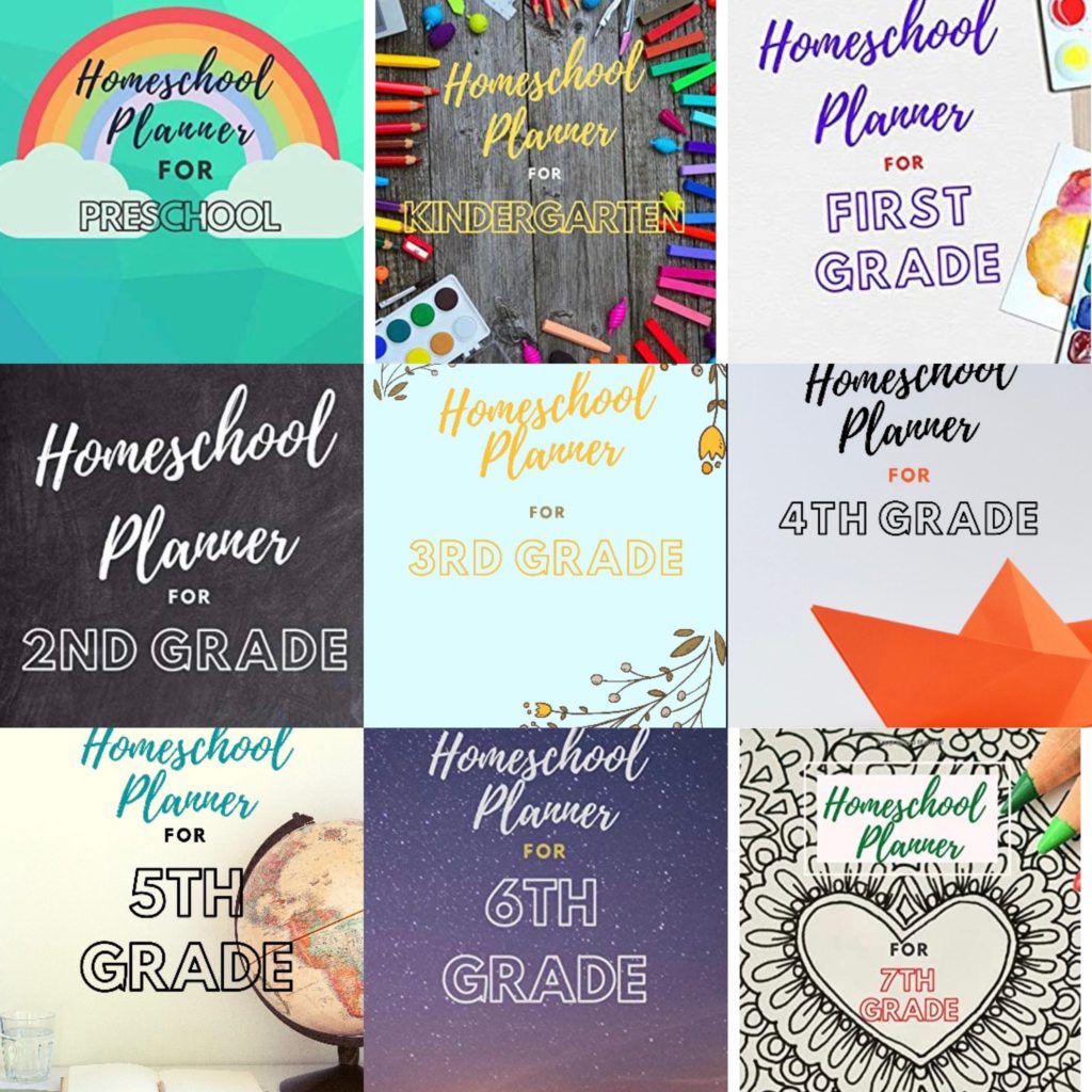 homeschool planners