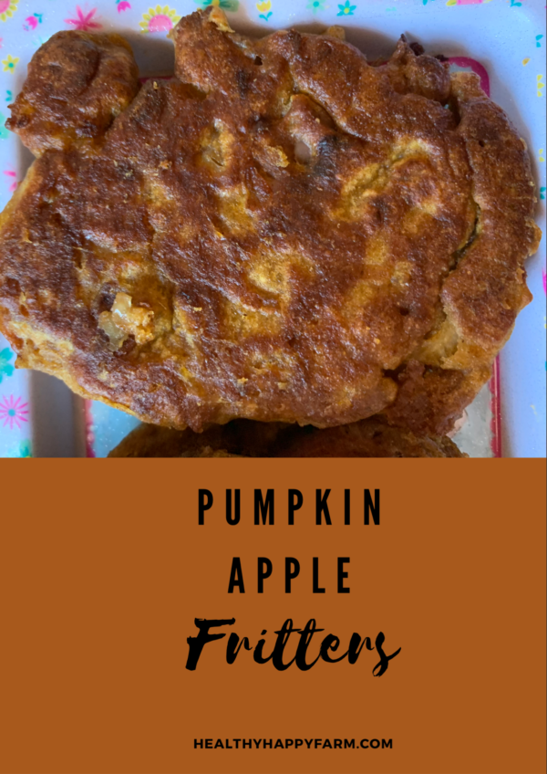 pumpkin apple fritter