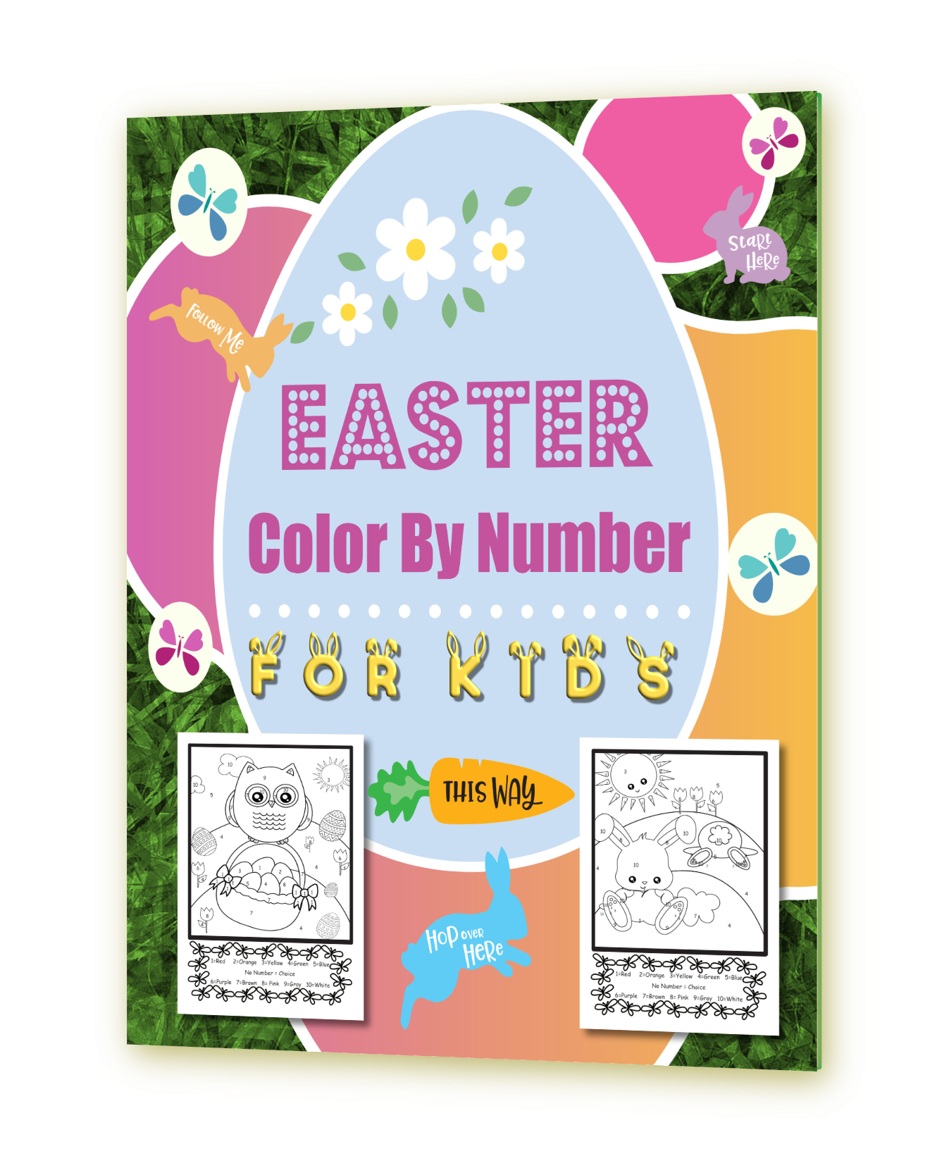 Easter Color By Number