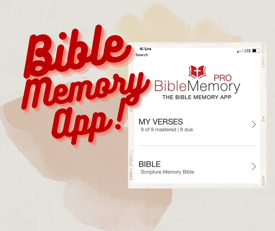 Bible Memory App
