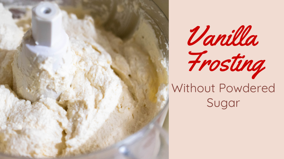 vanilla frosting