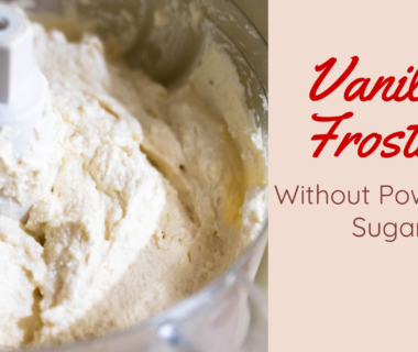 vanilla frosting